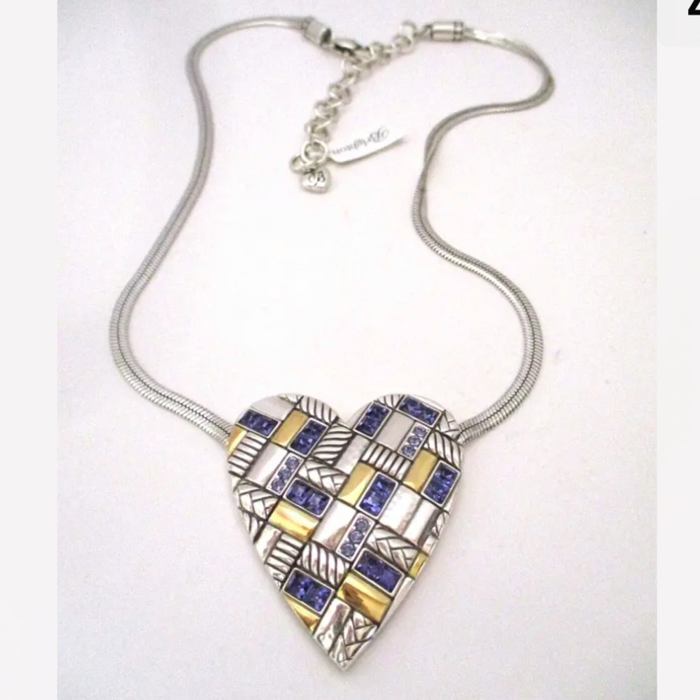 Brighton "ROYAL TAPESTRY HEART" Necklace